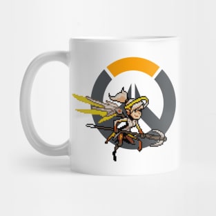 Overwatch - 16-Bit Mercy W/ Logo Mug